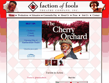 Tablet Screenshot of factionoffools.org